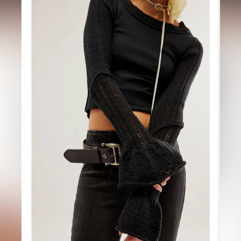 Free people Cuffing Season Top